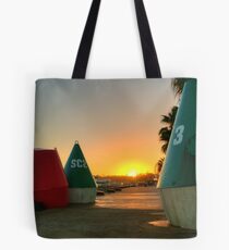 Waterfront Glow Tote Bag