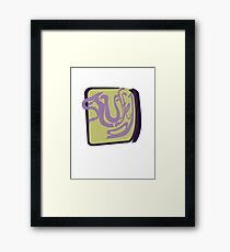 Stuffed Framed Print