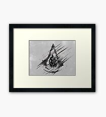 Live by the Creed Framed Print