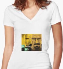 Breaking Bad Women's Fitted V-Neck T-Shirt