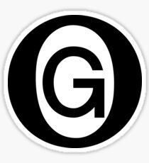 OG Black Sticker