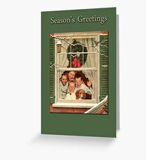 Season's Greetings- Rockwell Greeting Card