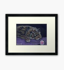 "Finished playing" Framed Print