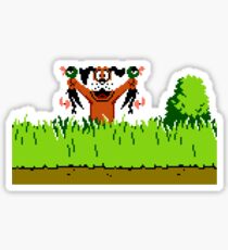 Duck Hunt Dog with 2 Ducks Sticker