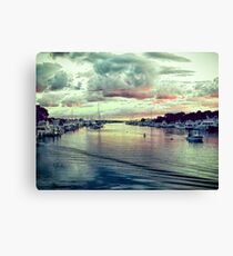 Falmouth Harbor Cape Cod Canvas Print