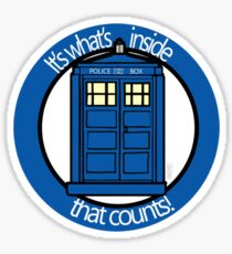 It's What's Inside that Counts Sticker