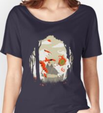 Great Wolves of Fire (Featured on Teefury) Women's Relaxed Fit T-Shirt