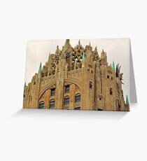 The Evil Headquarters Greeting Card