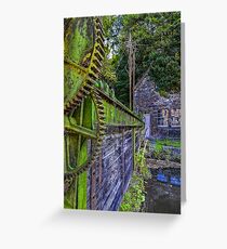 "La Fenderie" Sluice Gate - Trooz, Belgium Greeting Card