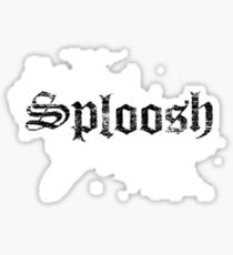 Sploosh Sticker