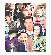 benedict collage Photographic Print