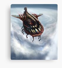Fly 1: The "eye" of the storm Canvas Print