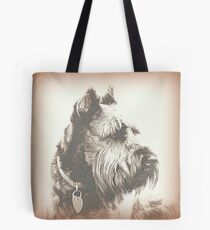 Miniature Schnauzer Tote Bag