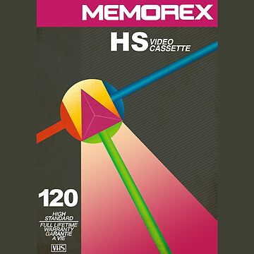 MEMOREX HS 120 VIDEO CASSETTE Tape Tote Bag for Sale by lithoman2