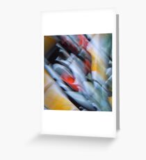 White mask Greeting Card