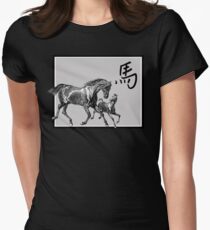 Year of The Horse Women's Fitted T-Shirt