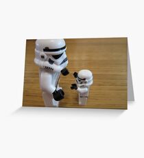 Dave Stormtrooper Fathers Day Hug Greeting Card