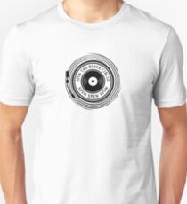 Spin the black circle Unisex T-Shirt