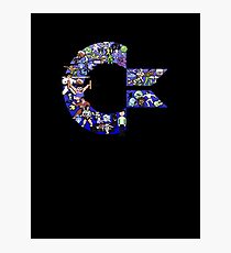 C64 Characters Photographic Print