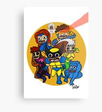 Xmen Metal Print