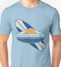 Surfing the North Shore Slim Fit T-Shirt
