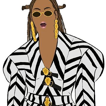 Beyoncé Black is King Sticker  Beyonce stickers, Cute cartoon drawings,  Black stickers