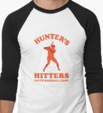 Hunter's Hitters (Orange Version) Men's Baseball ¾ T-Shirt
