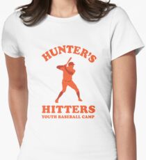 Hunter's Hitters (Orange Version) Women's Fitted T-Shirt