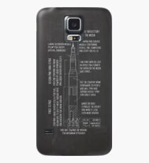 Saturn V Blueprint Case/Skin for Samsung Galaxy