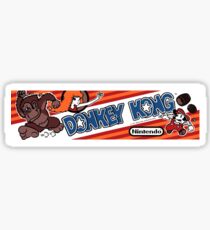 Donkey Kong Arcade Sticker