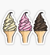 Neapolitan Icecreams Sticker