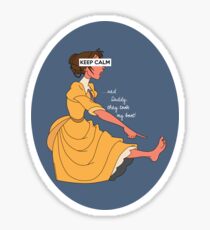 Keep Calm: Jane's Boot Sticker