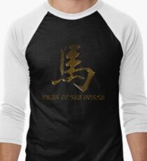 Year of The Horse Men's Baseball ¾ T-Shirt