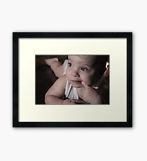 Lindsay (niece) Framed Print