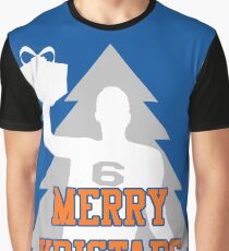 Merry Kristaps - Blue Graphic T-Shirt
