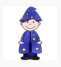 Charlie Wizard Photographic Print