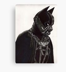 Hero and Villain Mashup Canvas Print