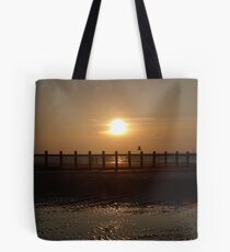 Down the beach Tote Bag