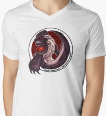 The Honeybadger Gaming Community Logo Men's V-Neck T-Shirt
