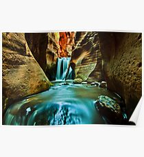Canyon Carving Poster