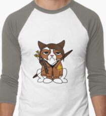 Grumpy Katniss Men's Baseball ¾ T-Shirt