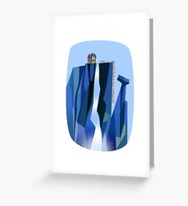 Up Greeting Card