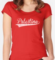 Palestine T shirts Women's Fitted Scoop T-Shirt