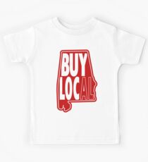 Buy Local Alabama Red Kids T-Shirt