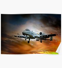 A-10 Thunderbolt II Poster
