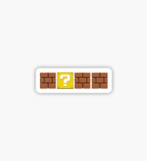 Mario Blocks Sticker