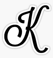 K Sticker