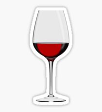 Wineglass Sticker