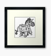 Eeyore Framed Print
