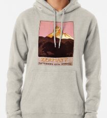 Vintage Matterhorn Mountain Pullover Hoodie